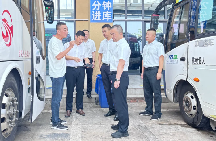 劉磊、占梁赴鄱陽長運調(diào)研指導(dǎo)