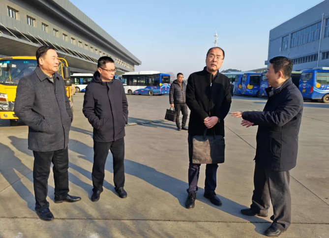 馬鞍山市交通運輸局領(lǐng)導(dǎo)調(diào)研馬鞍山長客